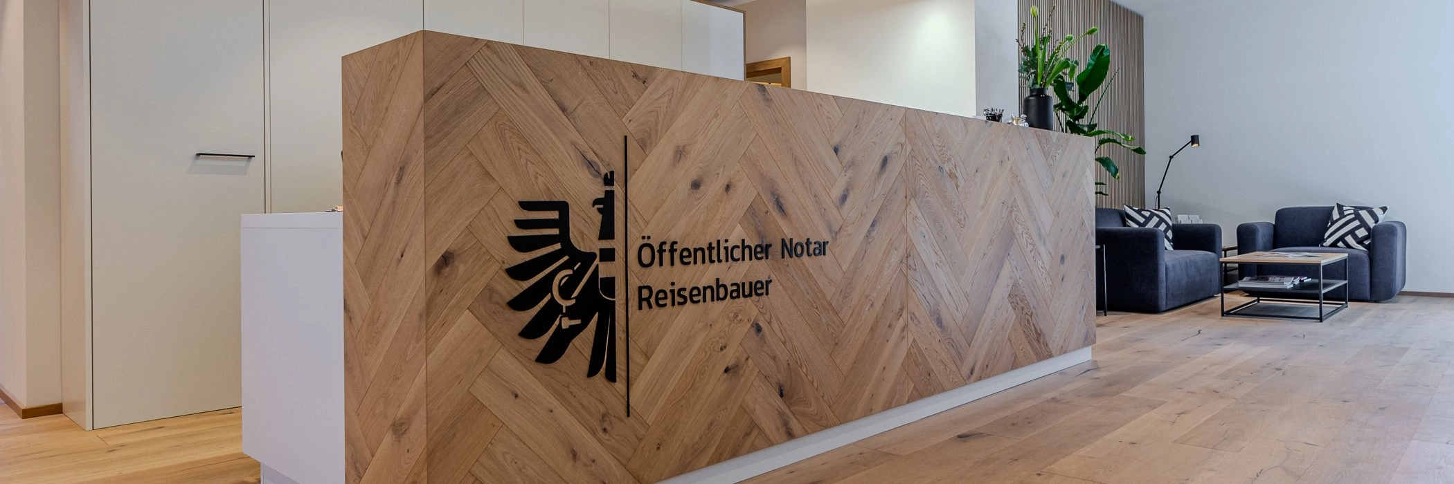 Empfang Rezeption Notar Reisenbauer